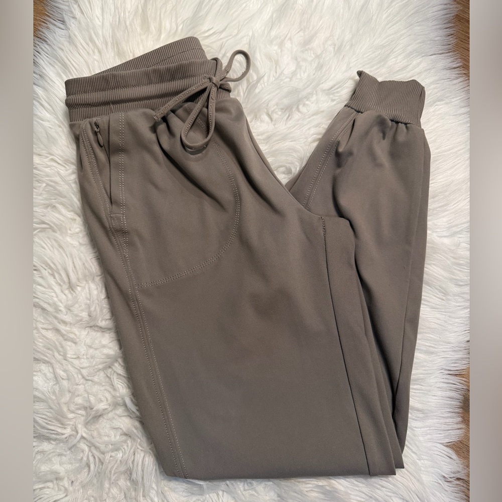 Rachel Zoe Taupe Jogger Pants XS Soft Lounge Drawstring Comfy